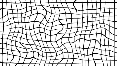 Grid Wiggle Lines Loopable Background