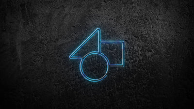 Industrial Glowing Neon Tube Logo Reveal