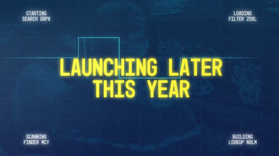 Glowing Digital Grid Loading Hype Build Up Title Intro