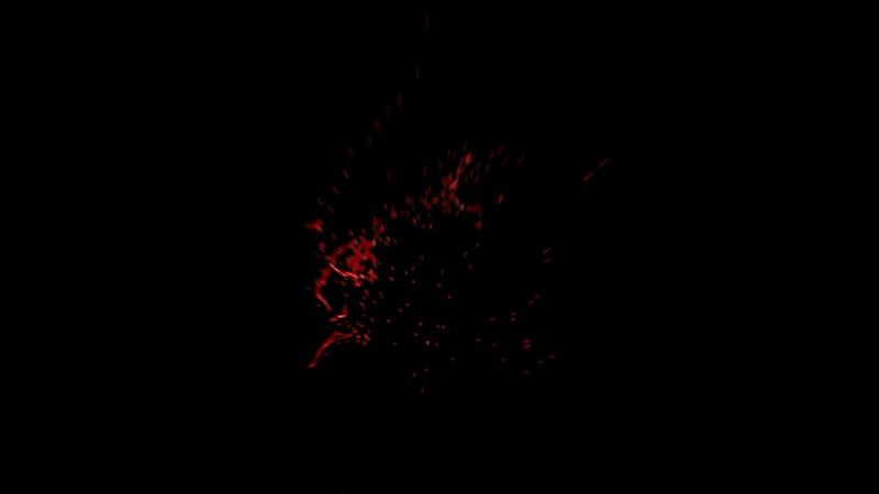 Realistic Blood Splatter Front 02