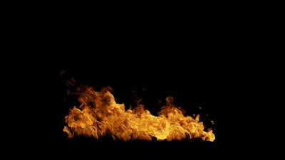 Flame Burning Hot Small Fire 01