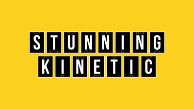 Stunning Modern Kinetic Typography Letter Box Intro Opener