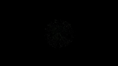 Firework Element Transparant Green 02