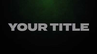 Magic Energy Spiritual Particles Text Title Intro