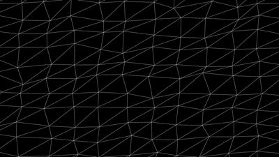 Low Poly Design Animated Background 05 Wireframe