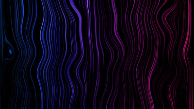 Modern Lines Streaming Colorful Waves Looping Background