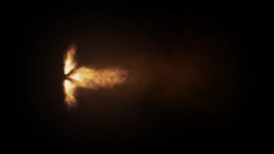 Gun Muzzle Flash Fire Arm AR 02
