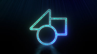 Sapphire Blue Shiny Logo Reveal