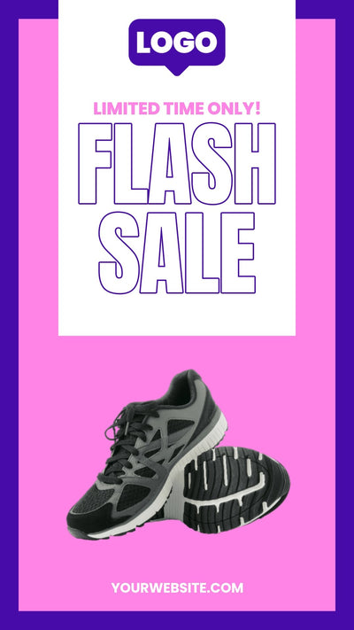 Social Media Sale Promotion Screen Story Post Vertical