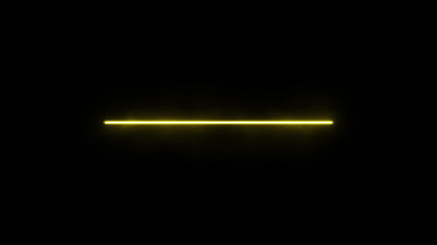 Sci-Fi Glowing Lightsaber Yellow