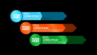 Infographic Value Chart Graph Bar Animated