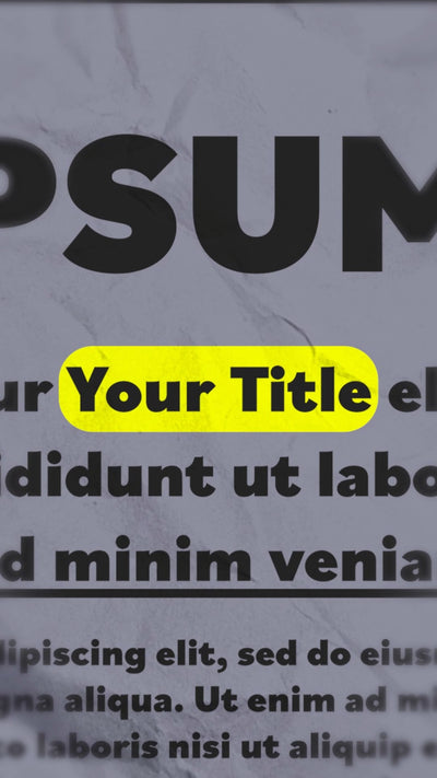 News Paper Text Collage Flashing Articles Intro Opener 01