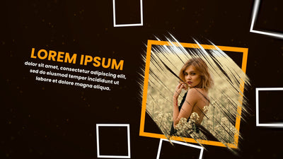 Trendy Modern Brush Light Leak Slideshow Fashion 04