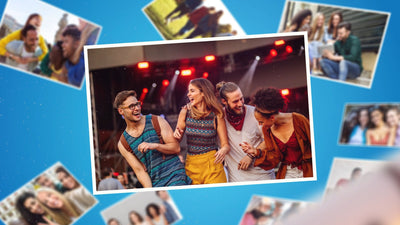 Playful Cinematic Photo Picture Frame Slideshow Opener