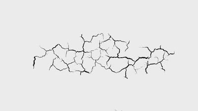 Ground Crack Impact Broken Floor Hit 04