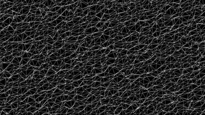 Low Poly Design Animated Background 09 Wireframe