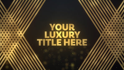 Gold Rich Nomination Diagonal Lines Title Intro