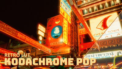 Retro LUT Kodachrome Pop