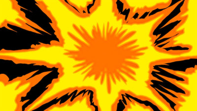 Hand Drawn Fire Element Transition Smooth Anime Epic 04