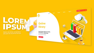Modern Outline Website Presentation Platform Site Online 13