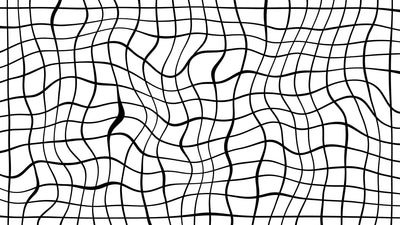 Grid Wiggle Lines Loopable Background