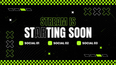 E-Sport Game Stream Streamer Starting Intro Screen Modern 02