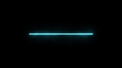 Sci-Fi Glowing Lightsaber Cyan