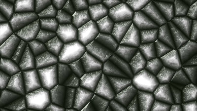 Crystal Forming Silver Gemstone Background