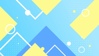 Animated Shapes Colorful Styled Modern Looping Background Variation 01