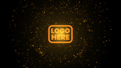 Particle Explosion Logo Reveal Intro Flare Quick