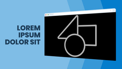 Modern Website Program Promo Animation Clean Style Arrow Intro Opener