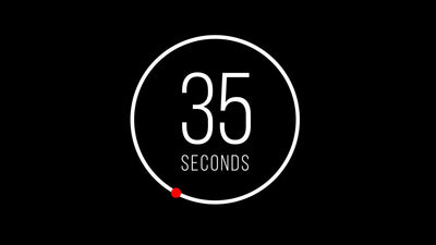 Stopwatch Counting Down Timer Countdown Red Dot Circle Infographic
