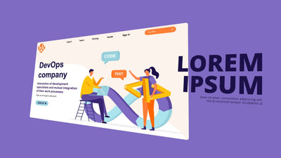 Modern Outline Website Presentation Platform Site Online 15