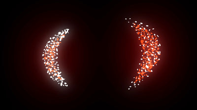 Cartoon Firework Element Sideways