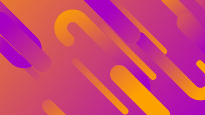Gradient Bright Moving Shapes Modern Design Background