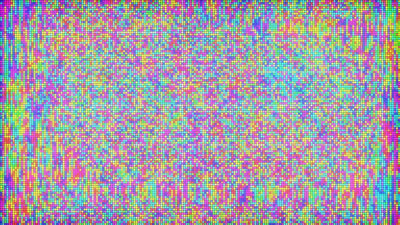 Digital Noise Grain Pixels Test Screen Animated Background