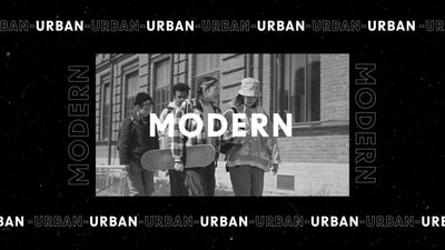 Smooth Urban 60fps Dynamic Intro Opener Kinetic 02