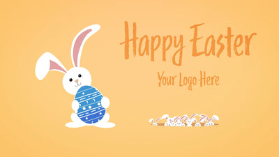 Easter Bunny Cute Vector Colorful Animated Children Intro Opener