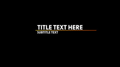 Simple Clean Rectangle Shape Lower Third Animation