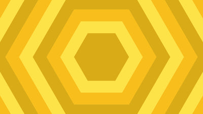 Hexagon Shaped Tunnel Effect Looping Background