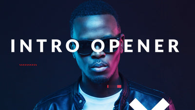 Urban Modern Cross Glitch Channel Platform Intro Opener
