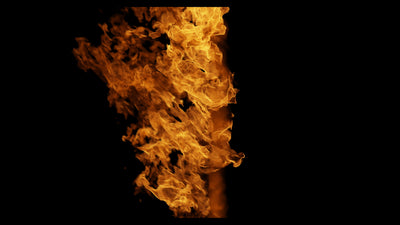 Flame Burning Hot Transition Fire 03