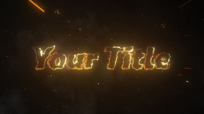 New Style Charged Electric Powerful Text Title Intro Variation