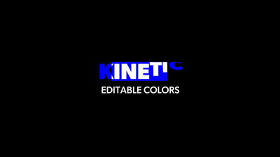 Urban Kinetic Title Animation Lower Third Typography