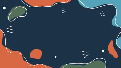 Modern Wave Shape Fun Elements Animated Background Variation 02