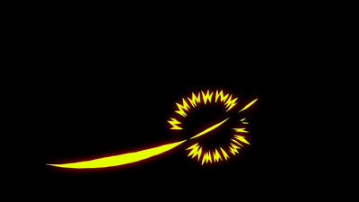 Text Decoration Anime Epic Slash Drawn Overlay 07