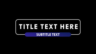 State Of The Art Gradient Clean Modern Lower Third