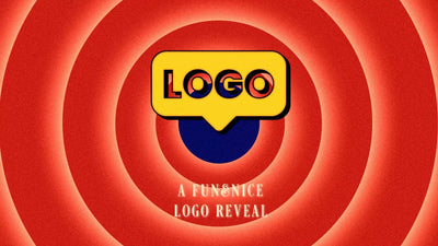 Animated Cartoon Rings Logo Reveal
