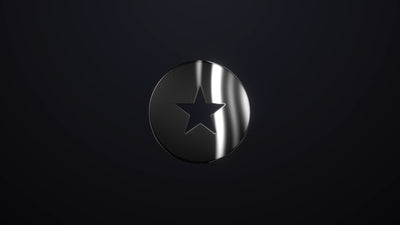 Shiny Metal Plate Logo Reveal
