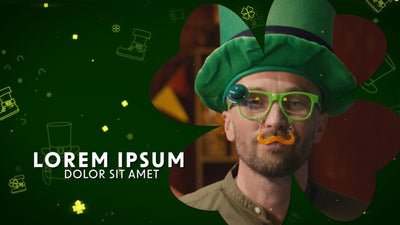 Saint Patricks Day Leprechaun Clover Green Festive Slideshow 04